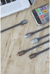 Allocacoc USBcable | Lightning Magnet GREY