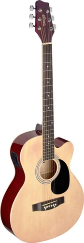 Elektro-akustinė gitara Stagg SA20ACE NAT