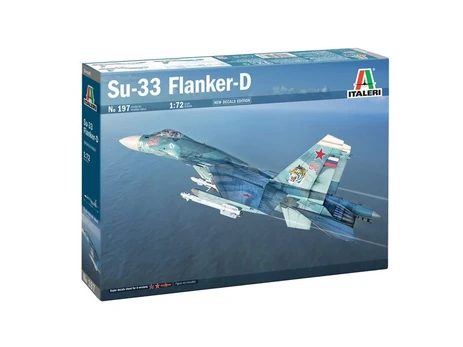 Italeri - Sukhoi SU - 33D Flanker-D, 1/72, 0197