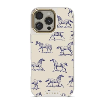 Derby Race - iPhone 16 Pro Case, Elite Light (MagSafe) / Gold