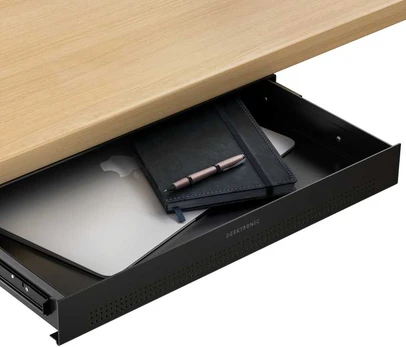 Desktronic Darbo stalo stalčius Juodas