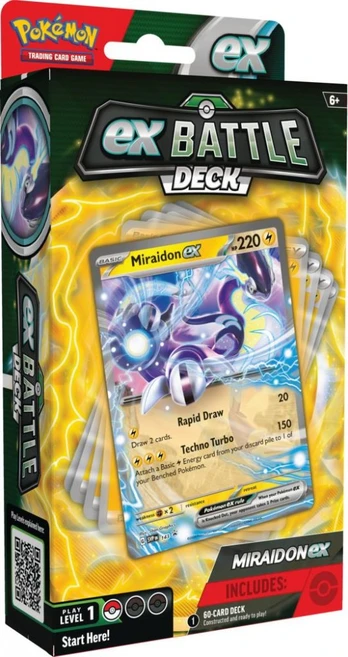 Cards Battle Deck Miraidon ex
