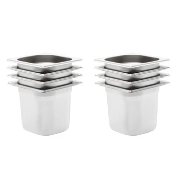 Gastronorm indai, nerūdijantis plienas : Dydis - 176 x 162 x 150 mm
