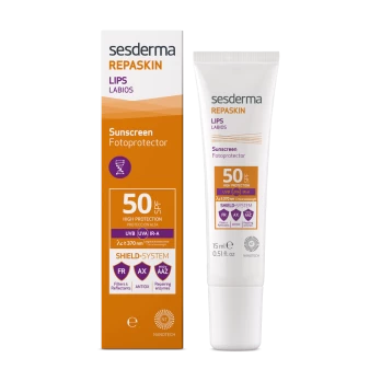 SESDERMA REPASKIN LIPS apsauginė priemonė lūpoms SPF50, 15 ml