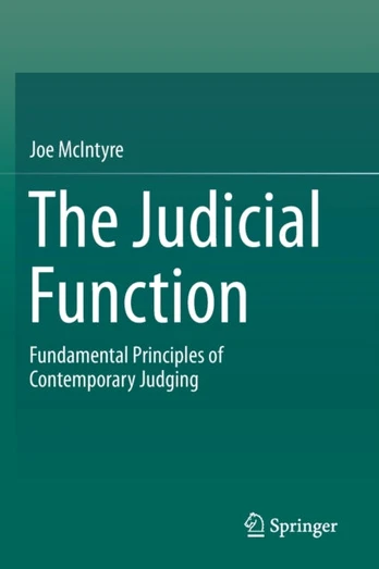 Judicial Function - Minkštas viršelis