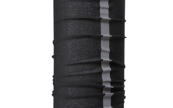 Daugiafunkcinis šalikas LAHTI PRO, juoda spalva, 128 g/m2