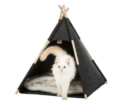 Trixie Teepee Cave, veltinis, 55x65x55 cm