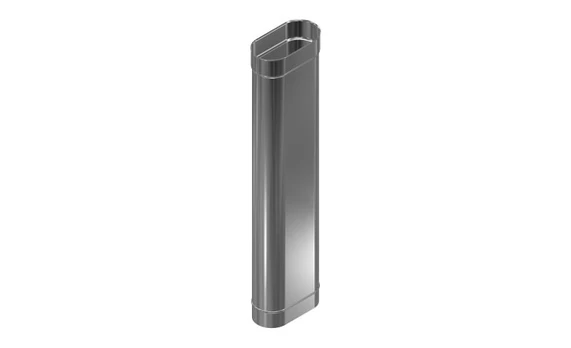 Kaminų įdėklas Wadex, 1 m, 100 - 200 mm