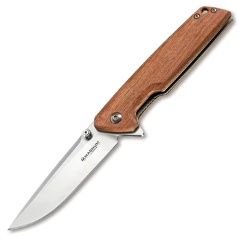 Boker Magnum Straight Brother Wood Sulankstomas peilis