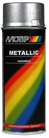 Motip Metallic effekt lak 400ml sølv