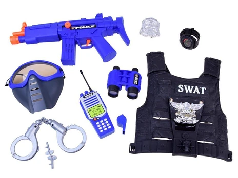 Policeman set vest + accessories ZA2984