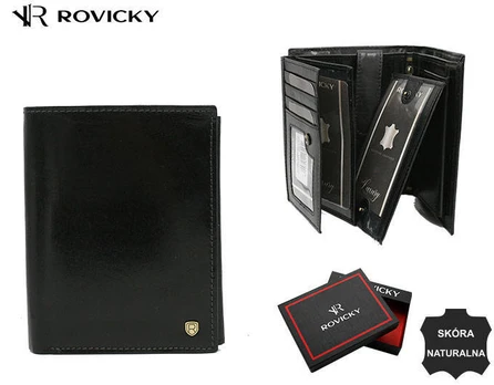 Vyriška odinė piniginė Rovicky RV132