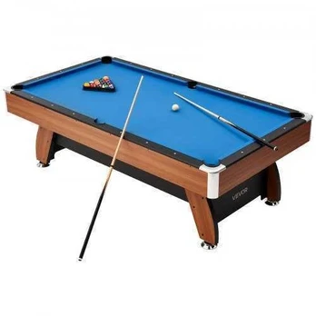 Biliardo stalas 244 cm su medine apdaila