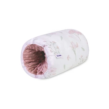 Maitinimo pagalvė Sensillo MINKY FLORI DUSTY PINK
