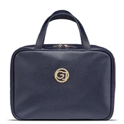 Gillian Jones - Organizer Cosmetic bag w. hangup function - Dark blue PU kaina