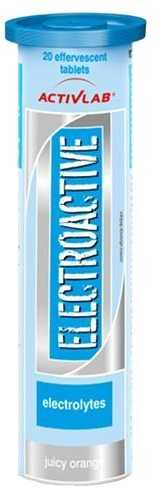 Activlab ElectroActive 20 tab. (Juicy Oranžinis Skonis)