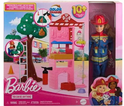 Mattel Barbie lalka Strażak komplektas HRG55 /4