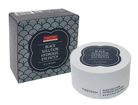 Purederm Black Solution Hydrogel Paakių kaukė, 60 vnt.