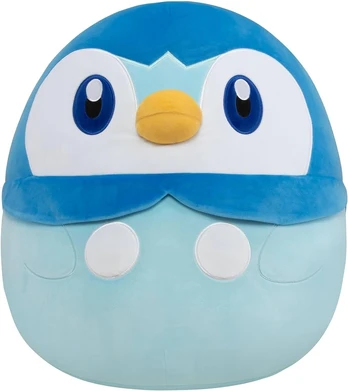 SQUISHMALLOWS Pokemon pliušinis žaislas Piplup, 35 cm