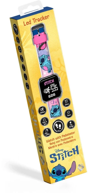 Kids Licensing Disney Stitch led tracker watch