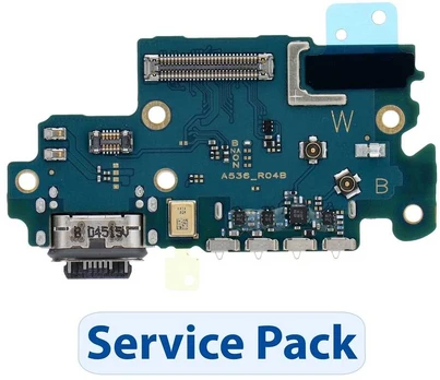„ServicePack“ USB įkrovimo plokštė SAMSUNG A53 5G A536B GH59-15556A