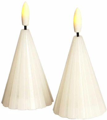 Sirius Sirius Laura Tree, 2 pcs. Ø5,7x8cm, baltas