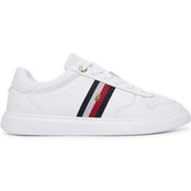 Tommy Hilfiger Laisvalaikio batai Icon Court Light Webbing FW0FW09602 Balta