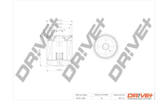 Alyvos filtras Dr!ve+ DP1110.11.0019
