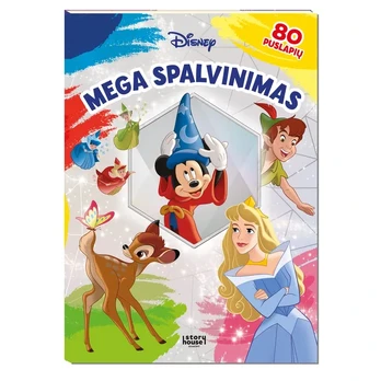 Knyga DISNEY. MEGA SPALVINIMAS