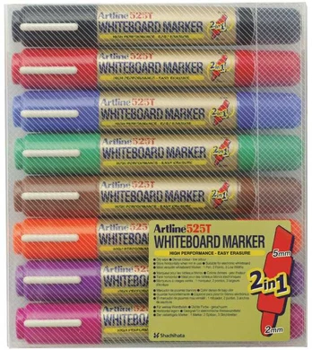 Whiteboard Marker Artline 525T 2-i-1 8-sæt
