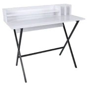 Stalas Kalune Design Steyr, baltas/juodas kaina