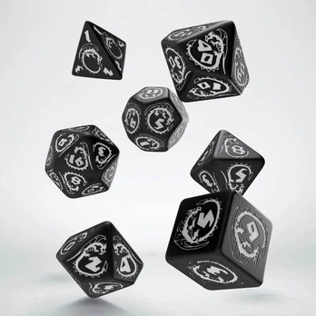 Q-Workshop Dragon Bone Set – juoda ir balta