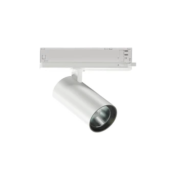 Baltas 3 fazių LED bėginis prožektorius 20W 4000K