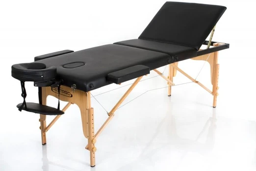 RESTPRO® Classic-3 Black sulankstomas masažo stalas