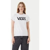 Vans Marškinėliai Wm Flying V Crew Tee VN0A3UP4 Balta Regular Fit
