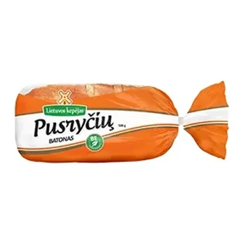 Pusryčių raikytas batonas, 500 g