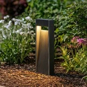 Lucande LED grindų lempa Tavion, 40 cm, antracitas, IP65