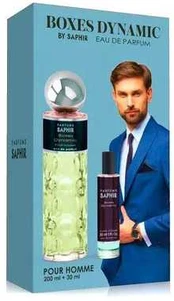 Saphir Boxes Dynamic EDP Purškiklis 200ml 30ml Sets