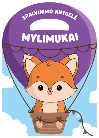 Spalvinimo knygelė Mylimukai, 7 knyga