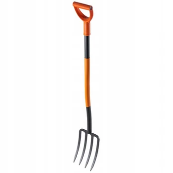 Sodo kastuvai 4 dantys, metalas, 122cm