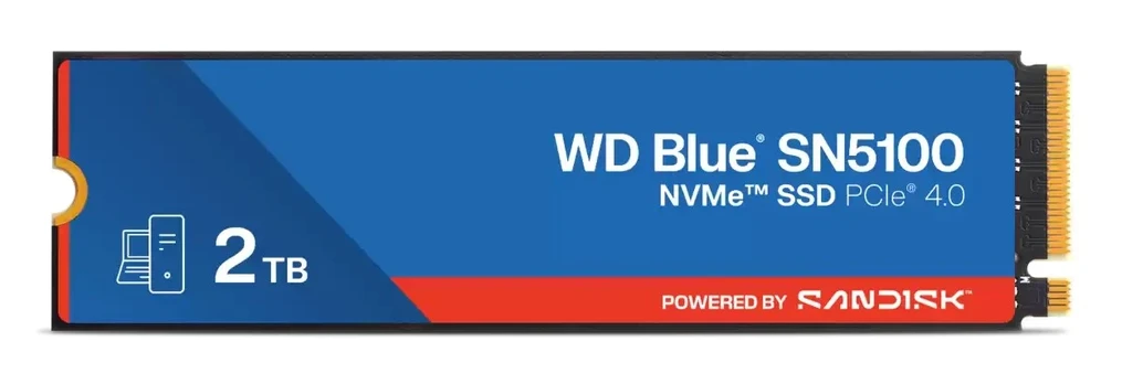 "WD Blue SN5100" 2 TB PCIe M2 WDS200T5B0E