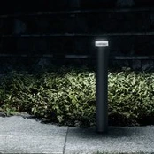 "FLOS Pointbreak Bollard 2", 2700K, antracito spalvos, 60 cm