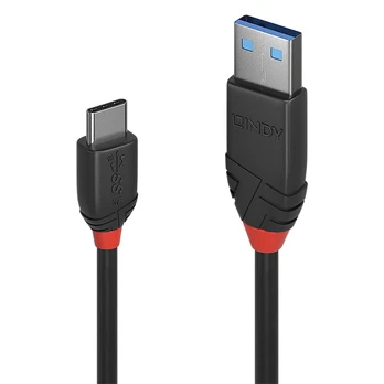 Laidas Lindy 36917, USB Type C/USB, 1.5 m, juoda