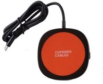 Mercodan Coferro Cables Magnetisk QI charger, Input: 9V/2,2, 2A,