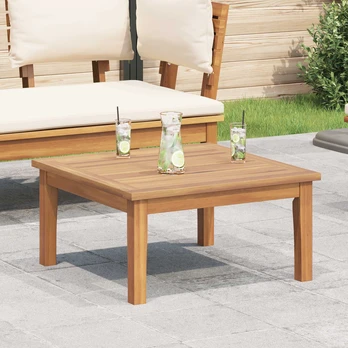 Sodo stalas 60x60x30 cm Tvirtas medis Teak