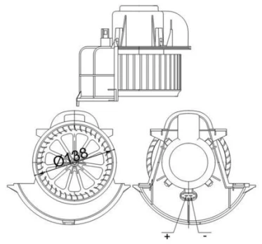Vidaus pūtiklis MAHLE AB 113 000S