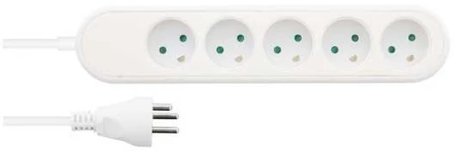 Nordic Quality DK 5-way plug with ground (3x1.5mm²), 1.5m