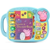 Vtech - Peppa Pig Learn &amp; Discovery Book (Danish) (950-518032) kaina