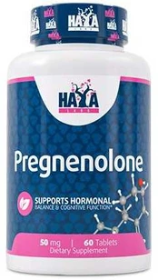 Haya Labs Pregnenolone (Pregnenolonas) 60 tabl.