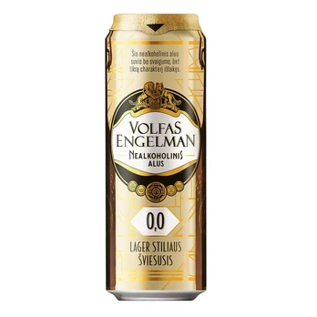 Nealkoholinis alus VOLFAS ENGELMAN (0%), 568 ml